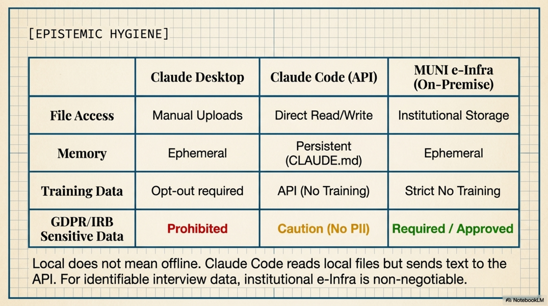 Data privacy comparison