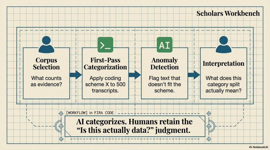 Corpus workflow
