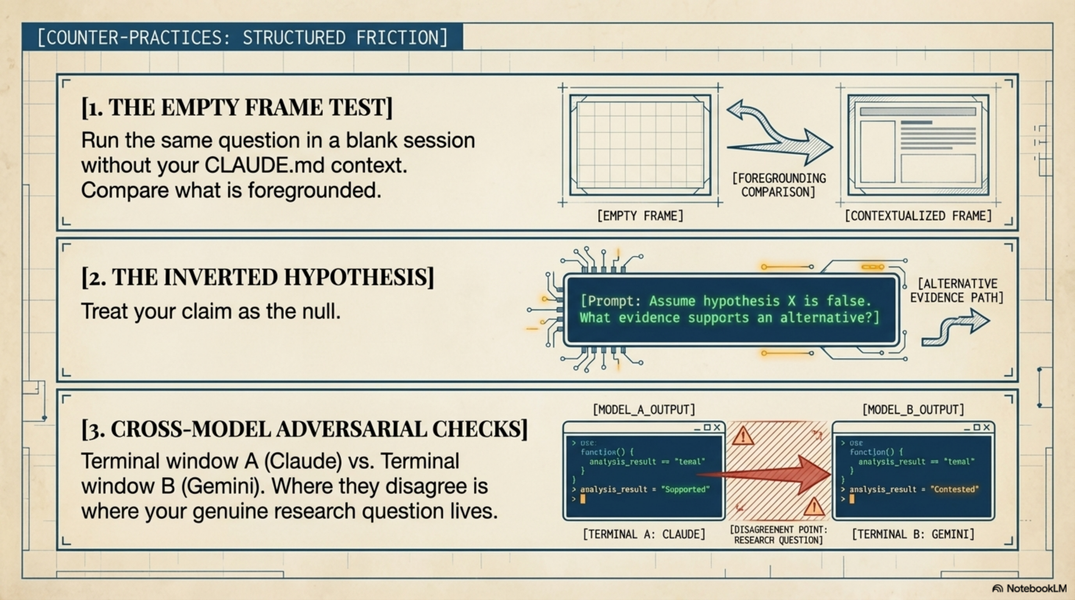 Counter-practices and adversarial checks