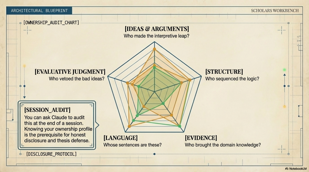 Ownership audit radar chart